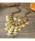 SET738 - Multi-Layered Rhombus Necklace Set